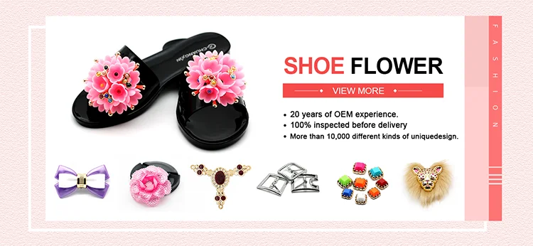 Cheap and good-looking bowknot shaped shoe accessory shoe ornaments