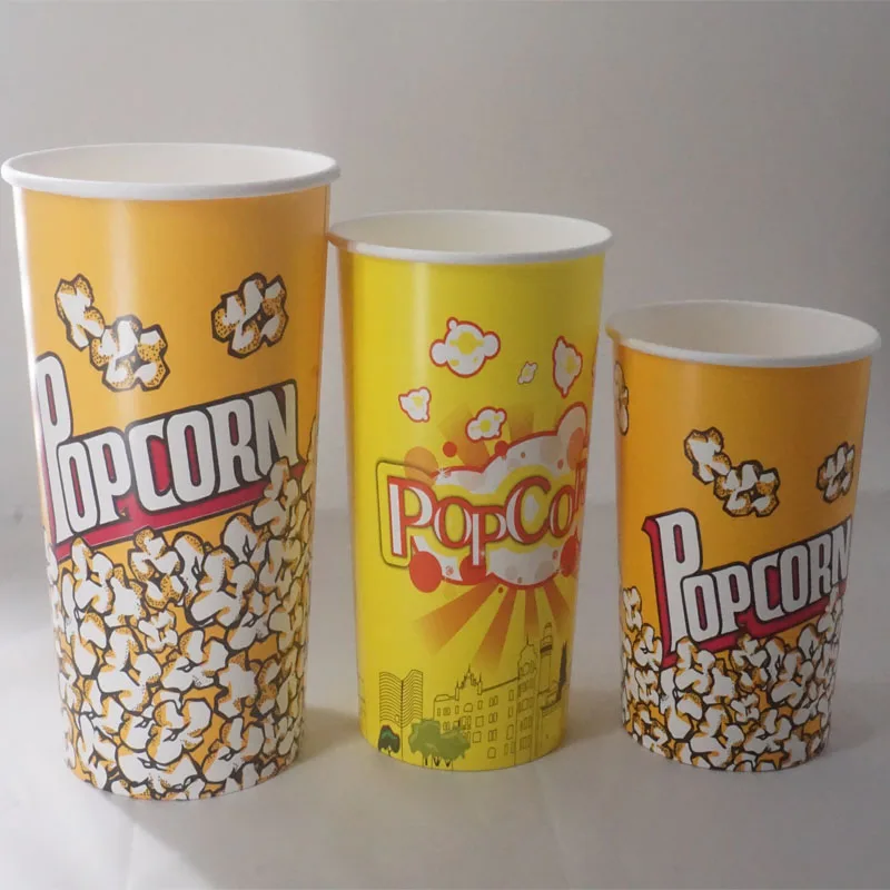 Snack Attack Popcorn Bucket Popcorn Popper 36oz 32oz Disposable Paper