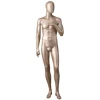 Wholesale display gold boutique vintage life size abstract male fashion cloth mannequins for sale