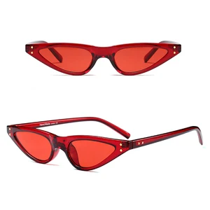DLL5168 Retro Frame Sunglasses Cat Eye Fashion small glasses