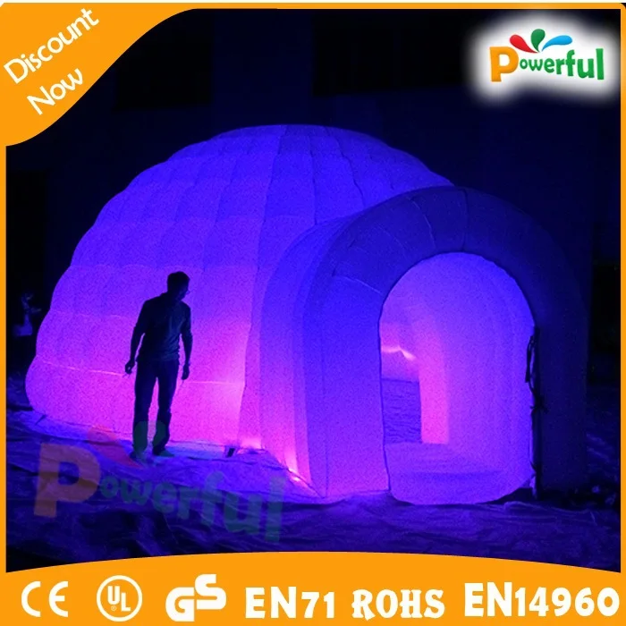 inflatable outdoor igloo