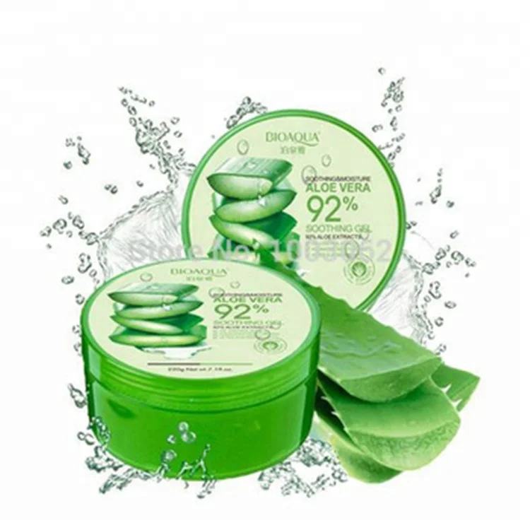 

OEM BIOAQUA skin care aloe vera after sun gel black head remove whitening moisturizing aloe vera cream