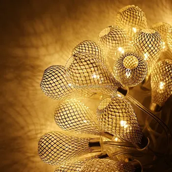 Mesh Ball Battery Operated Fairy String Lights Led Christmas Mesh Ball Battery Operated Fairy String Lights Led Christmas Raindrop