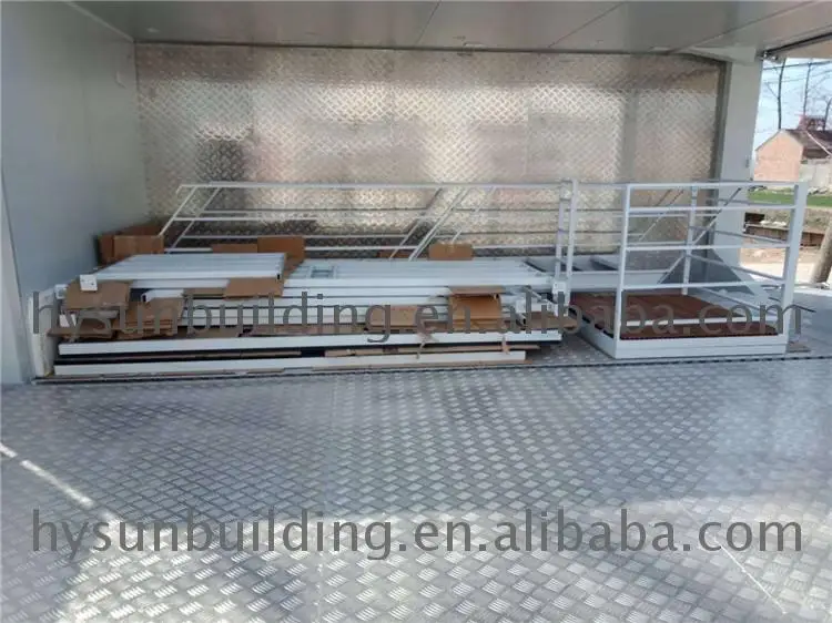 2018 latest design luxury 40ft prefab container home