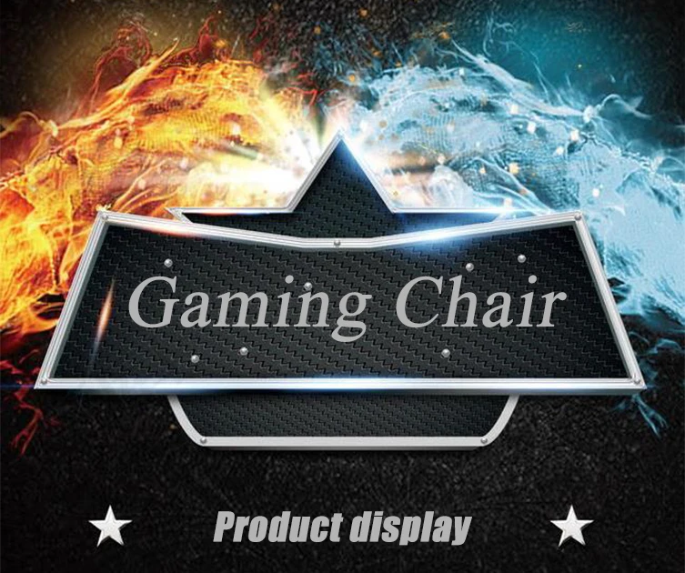 China Cheap Racing Gaming Stuhl Leather Desk Chair Game Room Chairs Racing PU Office Chair with Lumbar Support Armrest