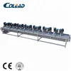 Hot sales SUS304 industrial conveyor belt type herb leaves dryer/ tea drying machine from colead