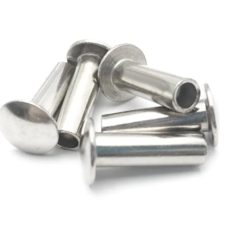 Supply Stainless Steel 304 316 Semi Tubular Bulbing Rivet Of Truss Head