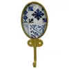 decorative fashion design creative durable metal glass crystal small hanger hooks for clothes hanger