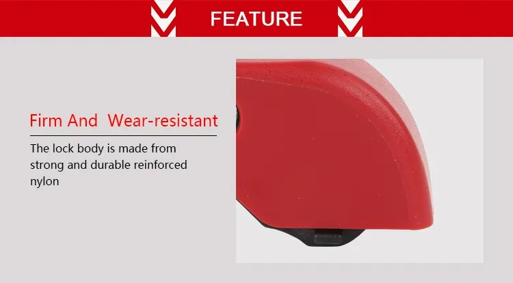 MCB Safety Circuit Breaker Lockout Without Tools Can Mounted Side-By-Side On Adjacent Circuit Breaker