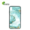 Blanks Tempered glass insert sublimation phone case for iphone xs max