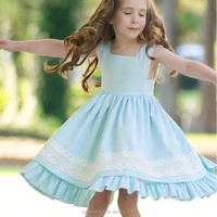

Wholesale fashion baby girl summer casual ruffle dress