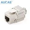 Factory Supplier Cat7 FTP 10GB Keystone Jack Cat7 Modular Jack 8p8c Shield Cat7 with CE ROHS Approved