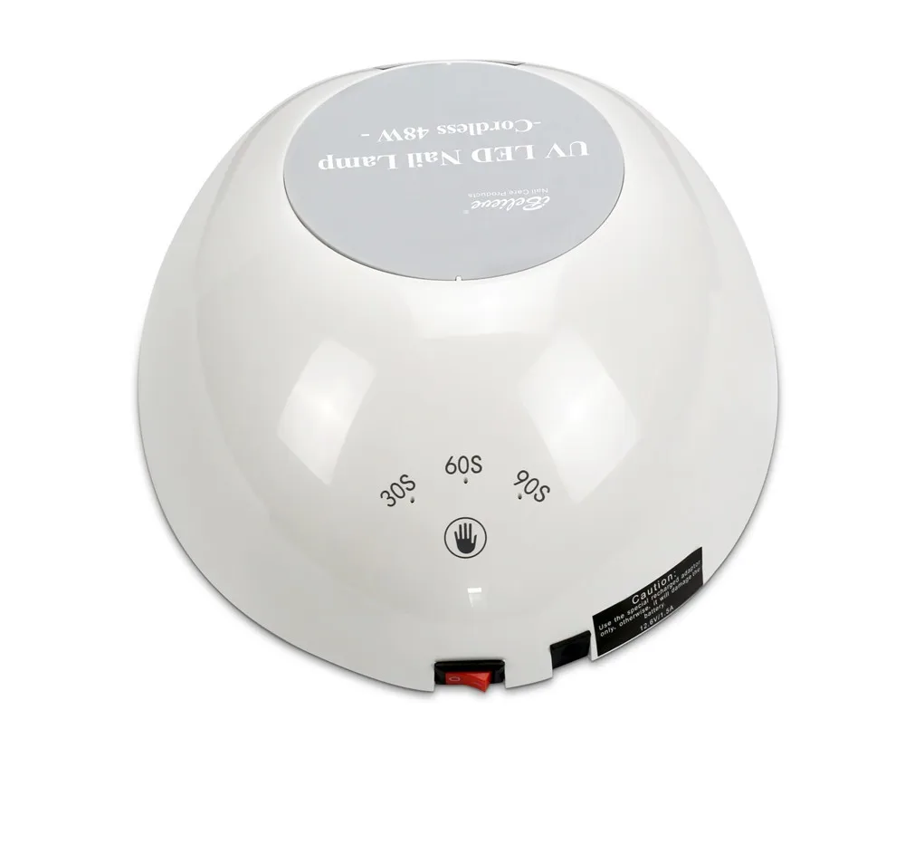 Dual Cordless Led Nail Uv Lamp Sun Light 48w Led Nail Lamp For Gels