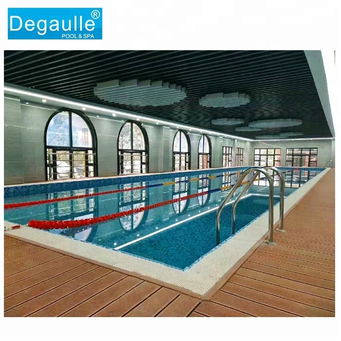 25 Meter Steel Frame Swimming Rectangle Pool Inground Large Above