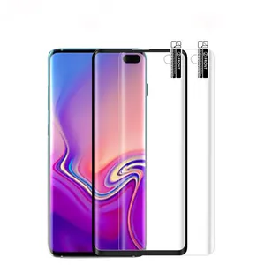 For Samsung Galaxy s10 Screen Protector PET Full Glue fingerprint unlock Clear Mobile Screen protector For Samsung s10 Film