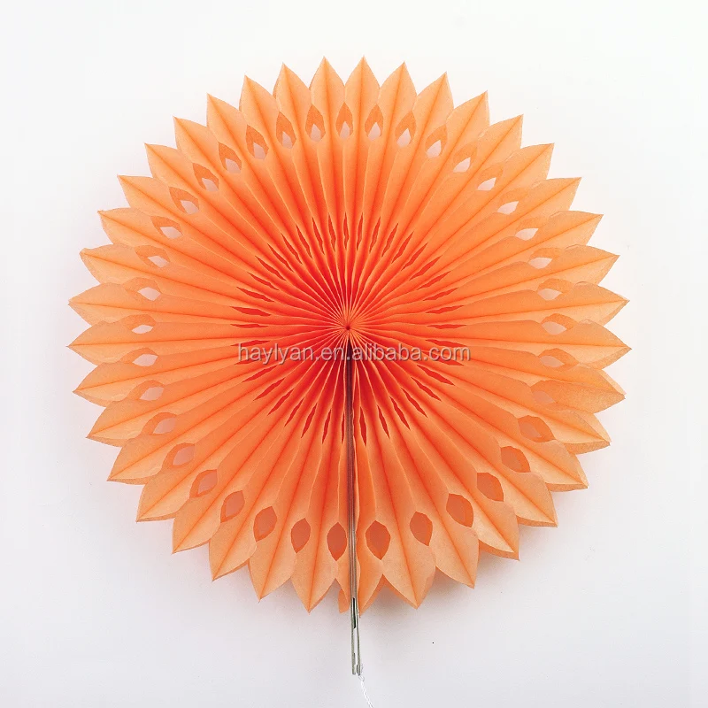 
Christmas Handmade cut holes Tissue Paper fans paper decorations 