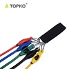TOPKO Gym Exercise Stretch Band Adjustable Expander custom logo resistance tube Resistance Band