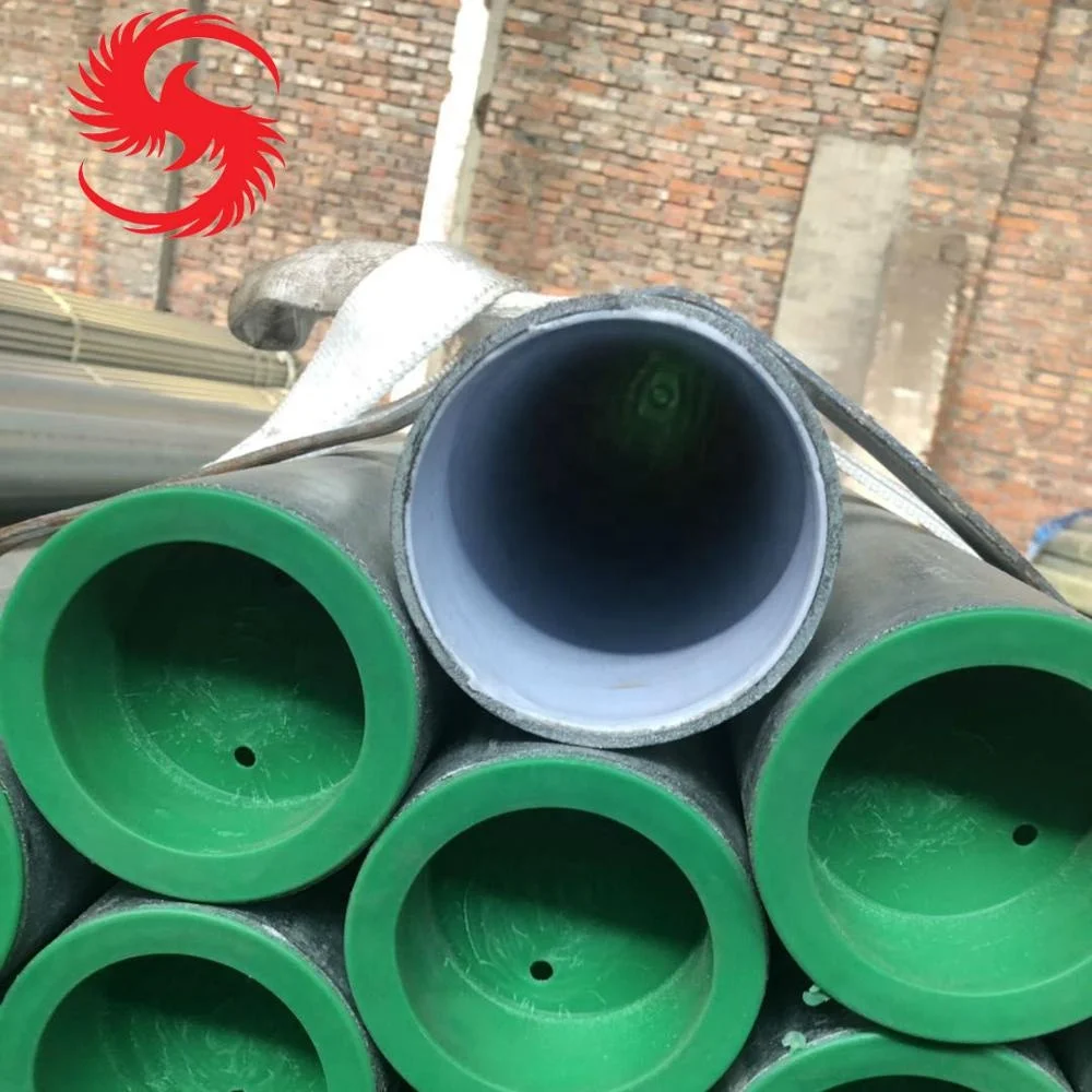 hot dipped galvanized steel tube with plastic lining