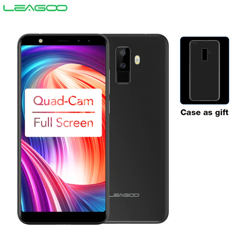 

2018 Original LEAGOO M9 2GB RAM 16GB ROM 5.5 inch Cheap Android budget China 18:9 screen Mobile Phone Celular Mobile telefono, N/a