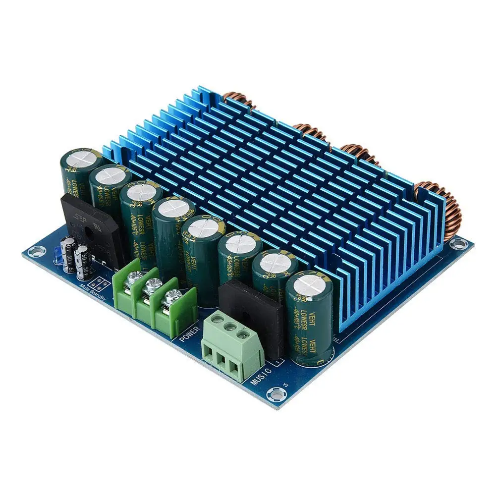 ASHATA XH-M252 TDA8954TH Ultra High Power Digital Power Amplifier Board Module,Dual Chip Audio Amplifier 2x420W