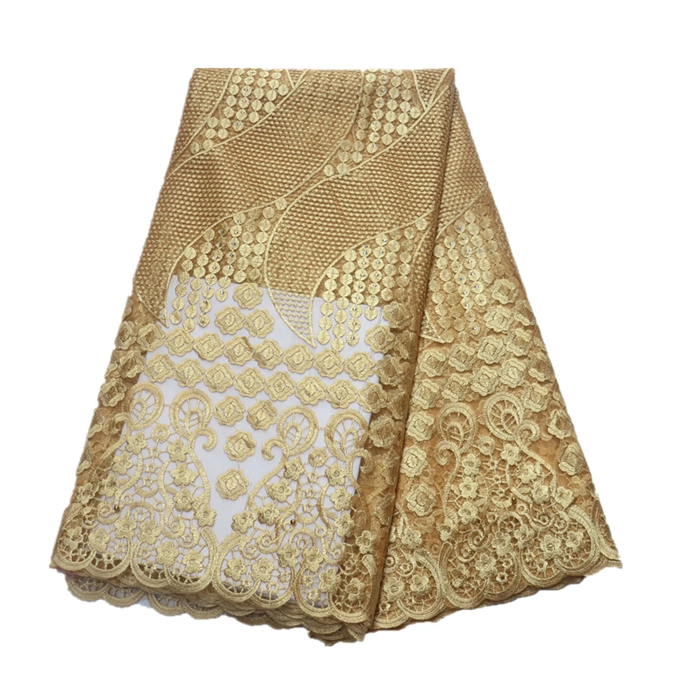 

Beautifical gold lace french tulle embrodeiry net lace for party 2019 african tulle french lace ML4N68211-19, Can be customized