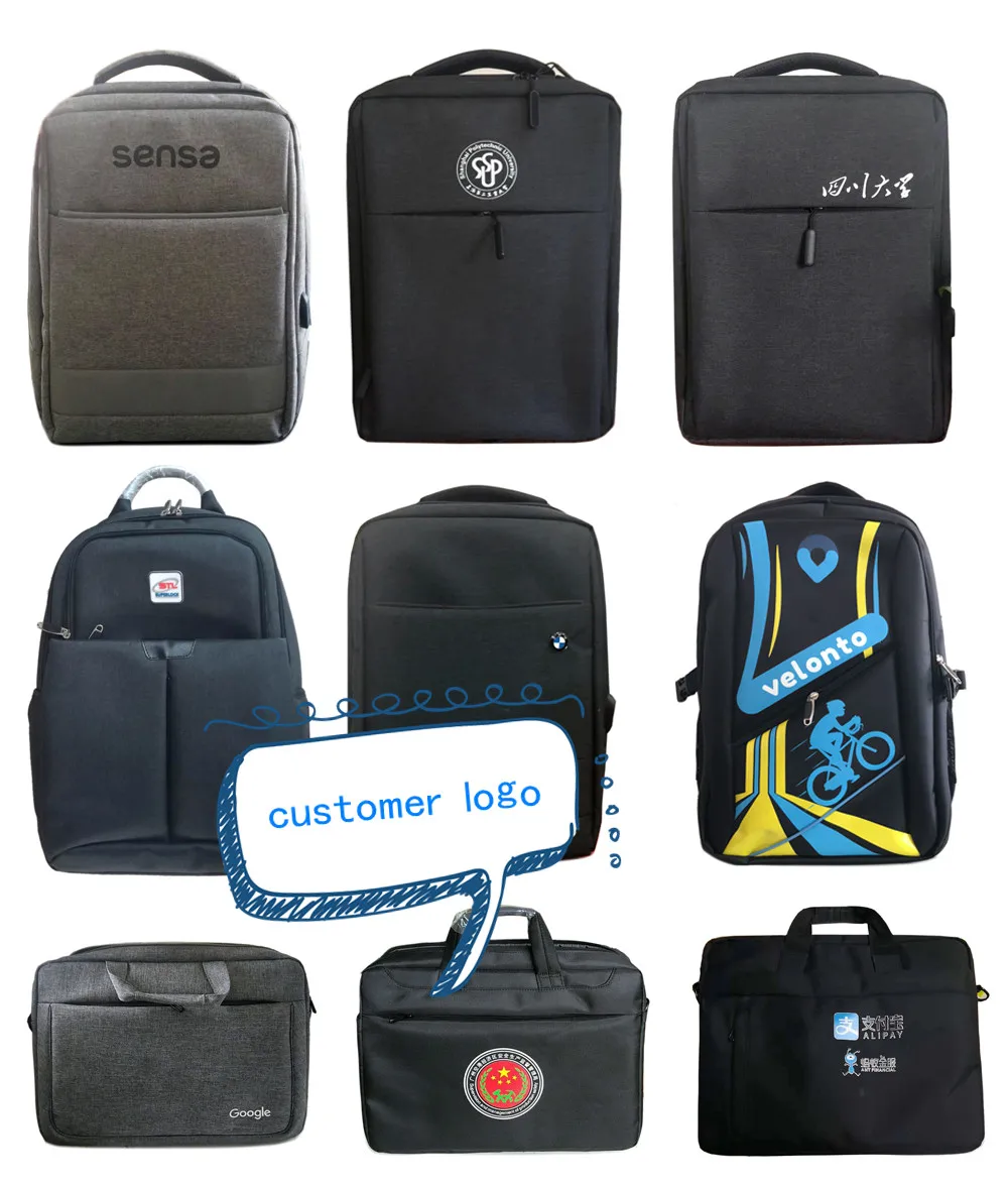 Pu Leather Laptop Bag Waterproof Material Luxury Business Laptop Bag 15