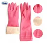 Long Type Latex Household gloves/Hand gloves for home work with beautiful colors