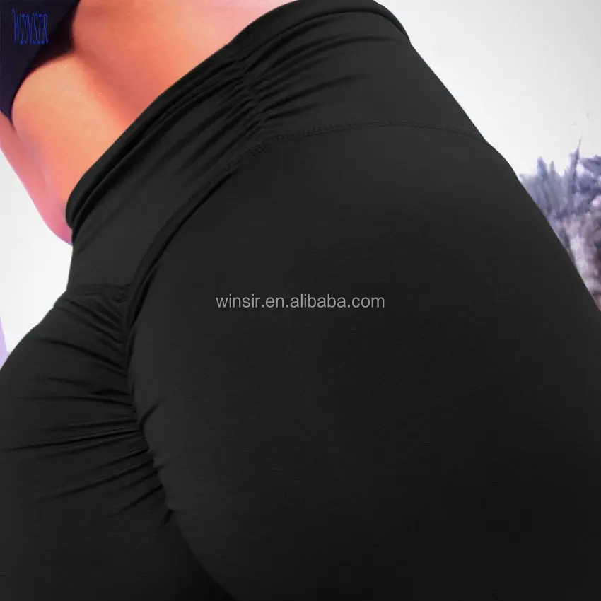 

Women High Ribbed Waist Yoga Sport Leggings Pants, N/a