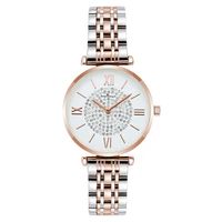 

Luxury Watch Women Diamond Dial Japan Movt Fashion Ladies Stainless Steel Watches