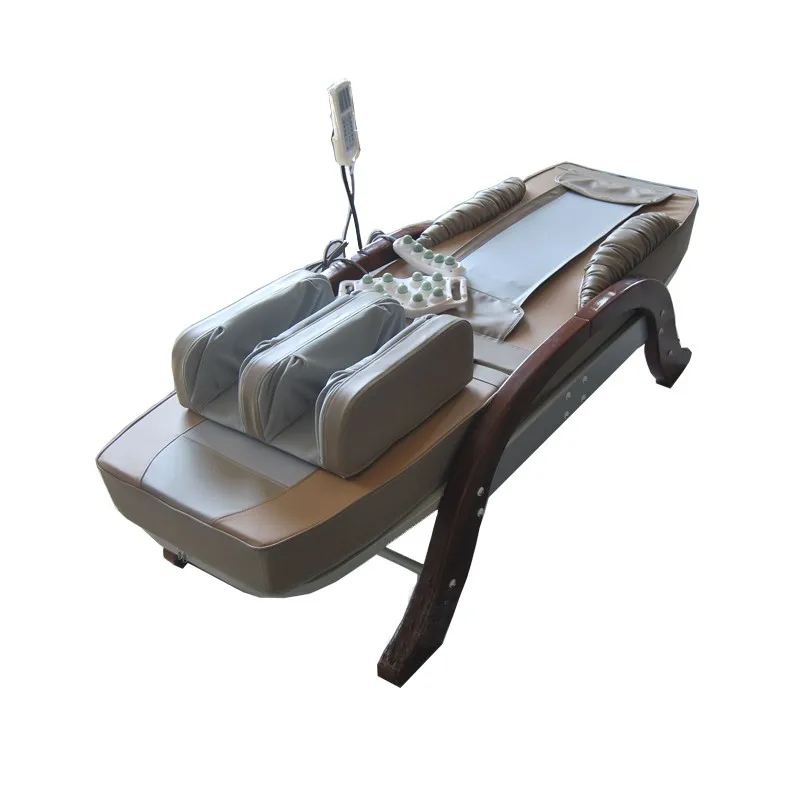 
Wholesale Automatic Air Acupressure Infrared Jade Hot Stone Electric Massage Bed  (60513083390)