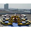Latest inflatable go kart racing ,zorb ball track ,inflatable go karts race track B6054