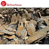 Outdoor slate stepping stone for garden patio landscape design
