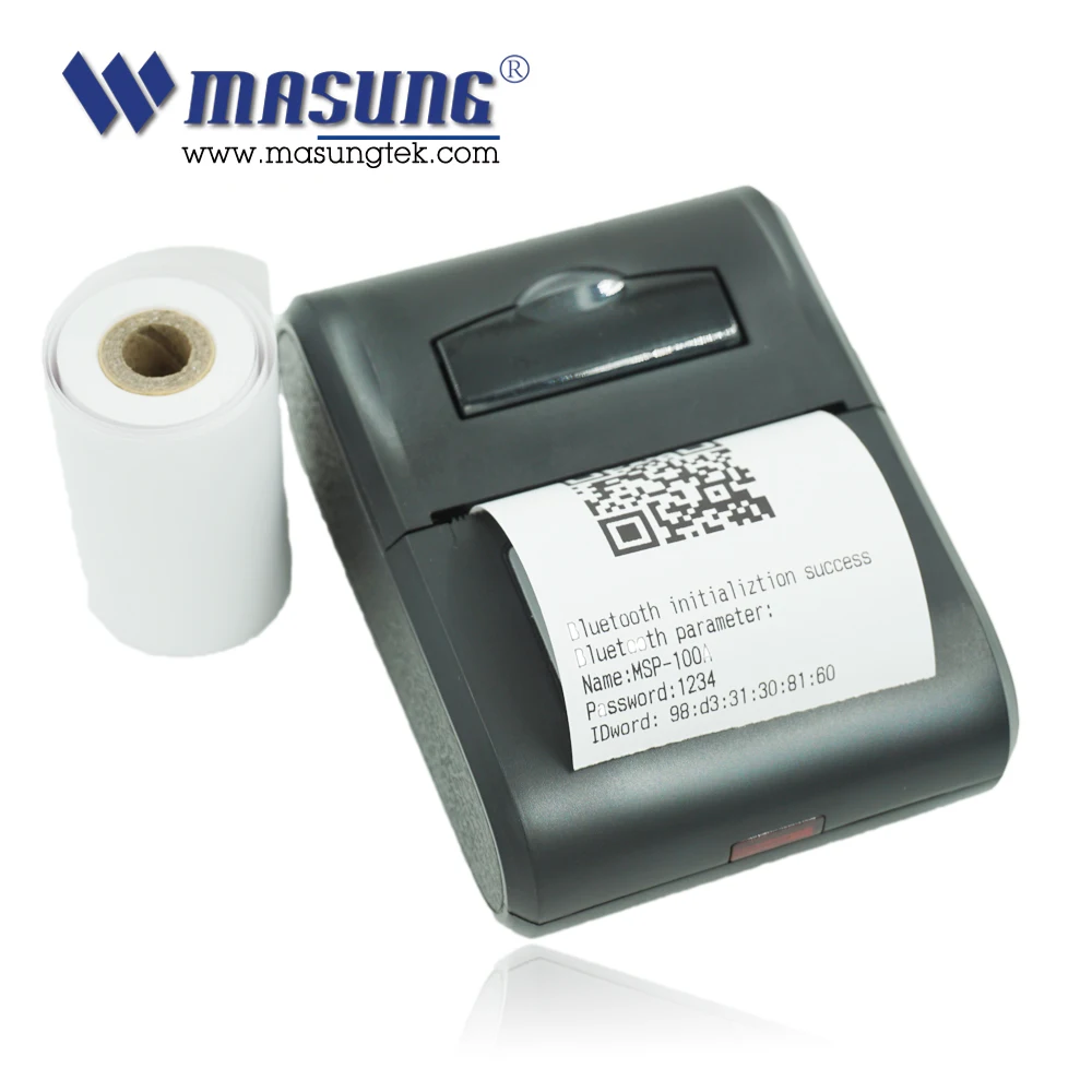 

58mm mini handheld Bluetooth Mobile Printer Small Wireless Mobile Android thermal Receipt Printer