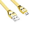 HOCO U14 Steel Man 1.2m USB Cable For Micro Phones Cable Charging Port For Mobile Phone For Huawei honor For Samsung note 5