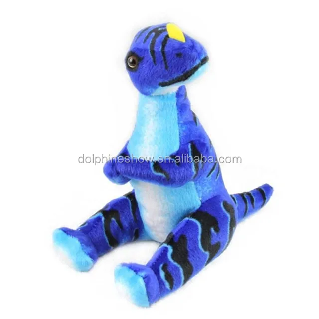 green chameleon plush