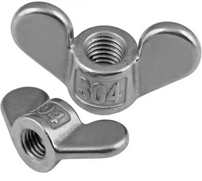 Wing Nuts Butterfly Nuts A2 Stainless Steel DIN 315-5PK 12mm M12 