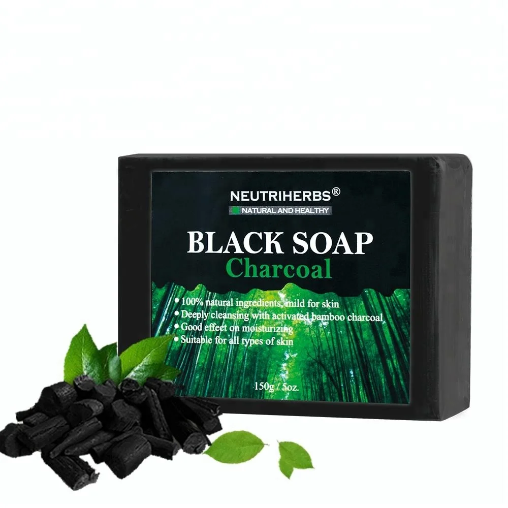 

Private Label Skin Care Deep Cleansing Activated Charcoal Soap