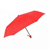 Happy Swan auto open 3 folding cheap price classic dot pattern japan umbrella