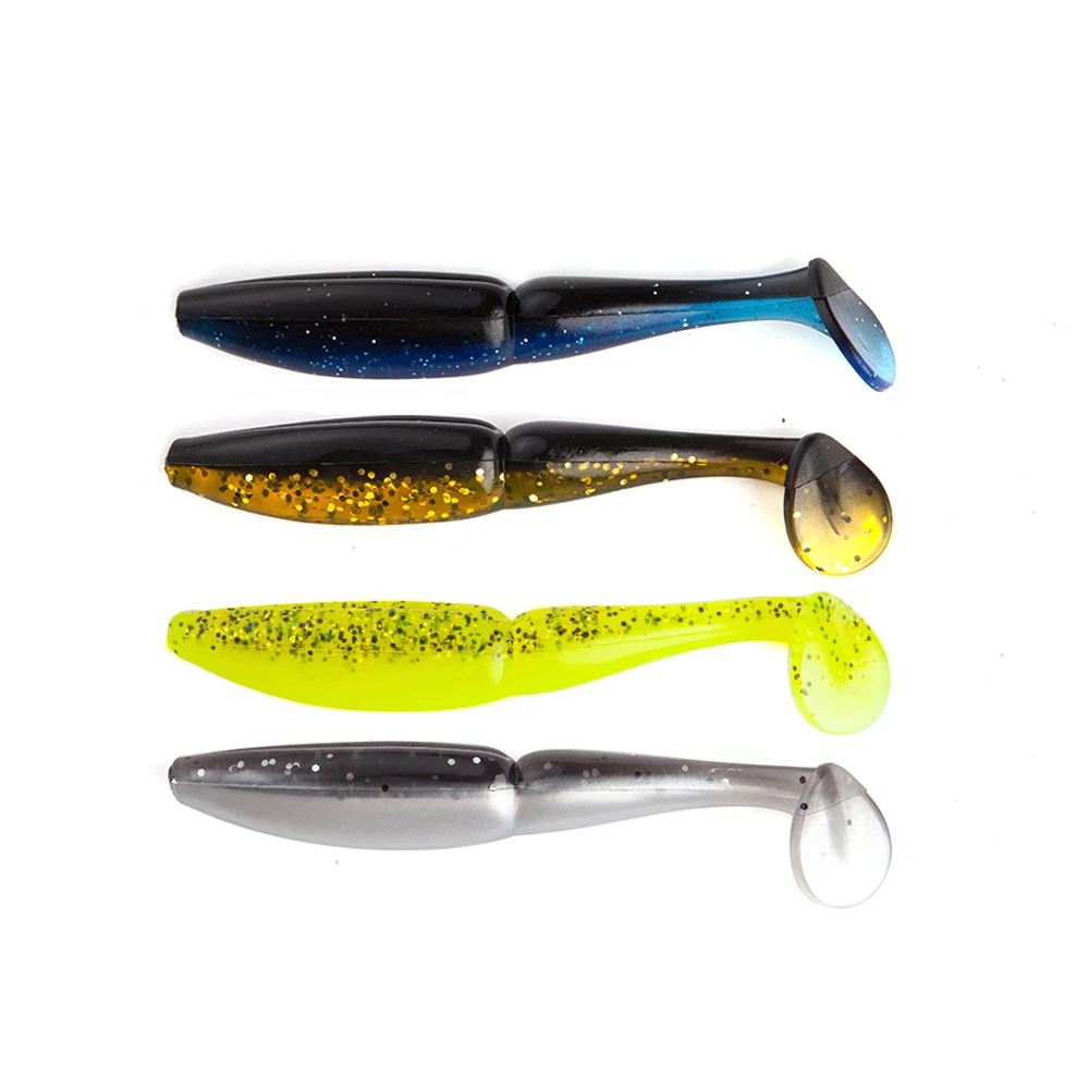 

Fulljion Worm Swimbait Shad Soft Lure Baits Carp Wobblers For Fishing, 7 colors available