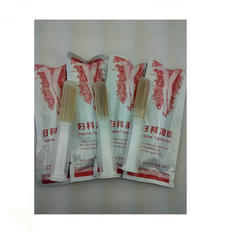 

OEM 100% natural herbal virginity tightening supplier hymen vaginal tightening gel antibacterial gel, Brown and yellow