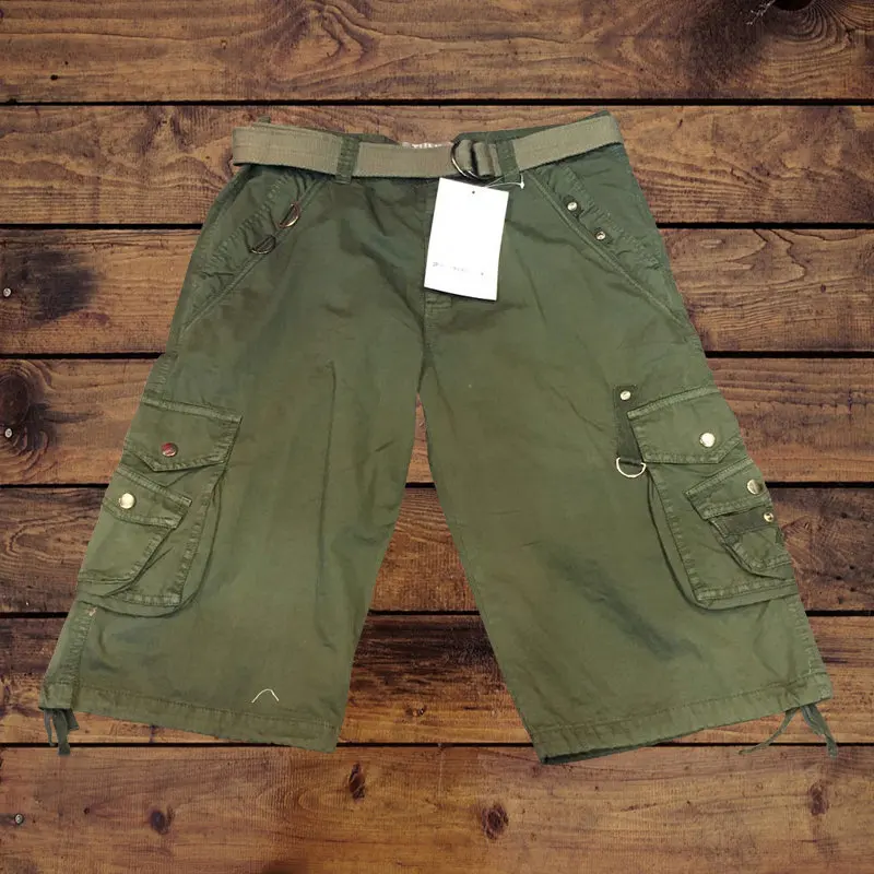 
Mans Garment Dye Cargo Shorts With Good Quality 