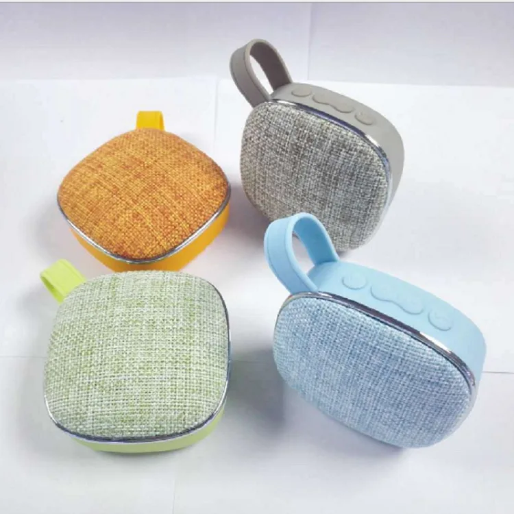 

Best Selling cloth FM Wireless Portable Mini Wireless Speaker 2019 speaker wireless, 4 color