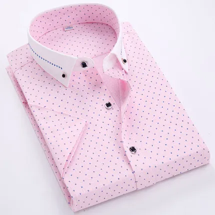 

custom plus casual cotton muslin men print shirt, Custom color
