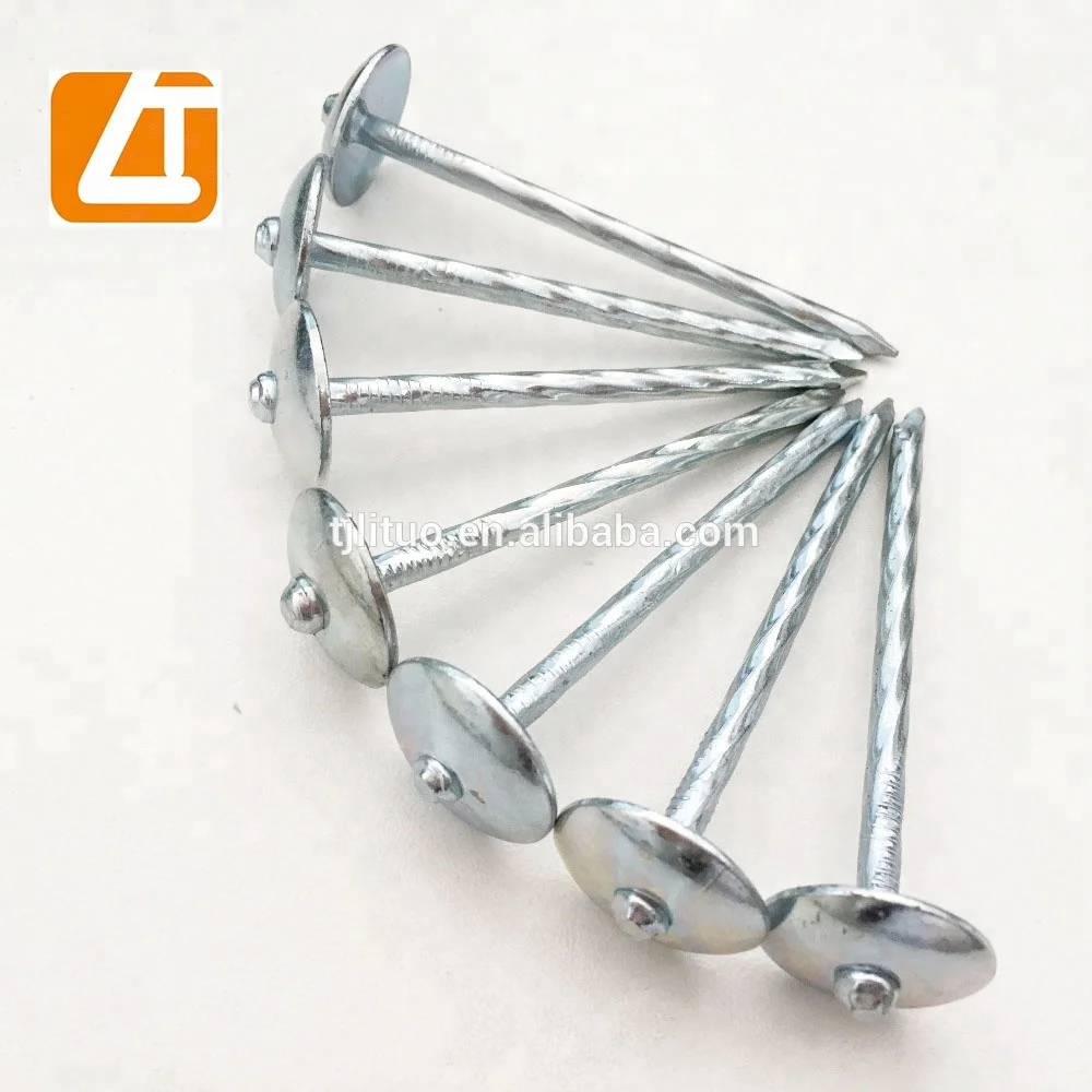 Manufacturer 15 Degree 2 ''x.099'' Pneumatic Galvanized Pallet Roofing