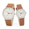 Couple lover Japan movt quartz silver watch stainless steel caseback top quality chinese 2019 new products