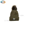 COSUM brand wholesale pure color cotton set winter hat