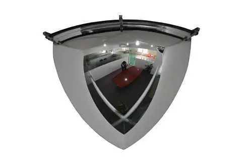 
360 Degree View Acrylic Safety Convex Full Dome Mirror 