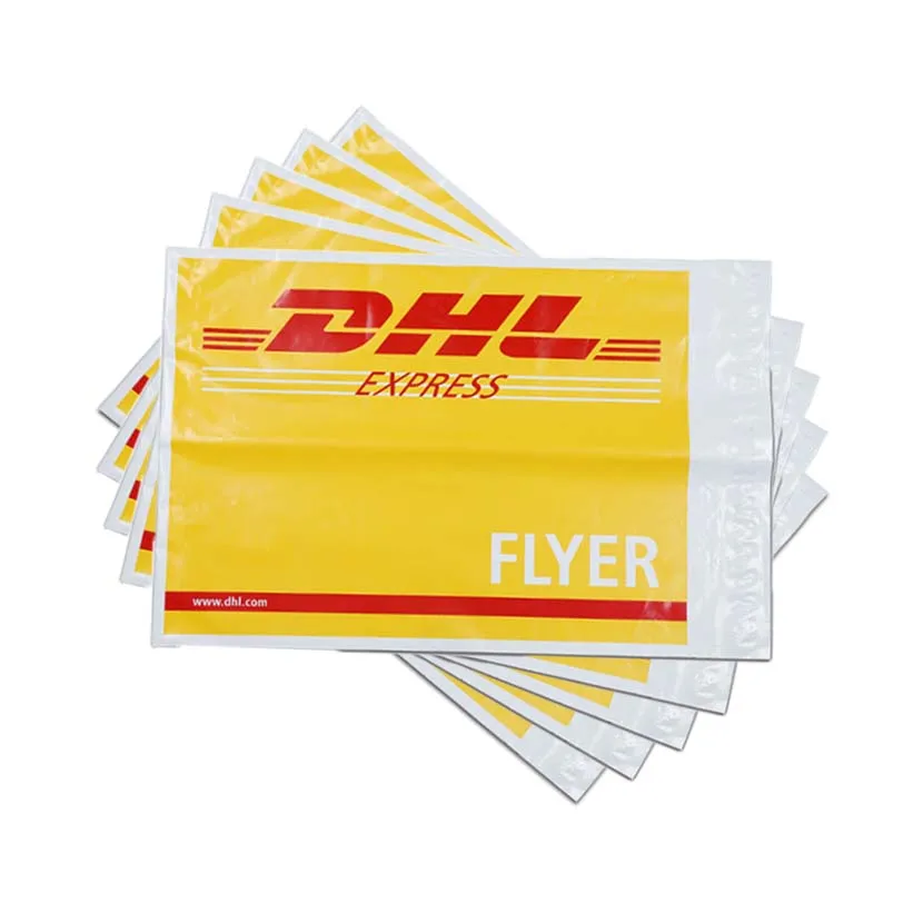 Factory Custom Printed Fedex Ups Dhl Poly Plastic Courier Mail Bags