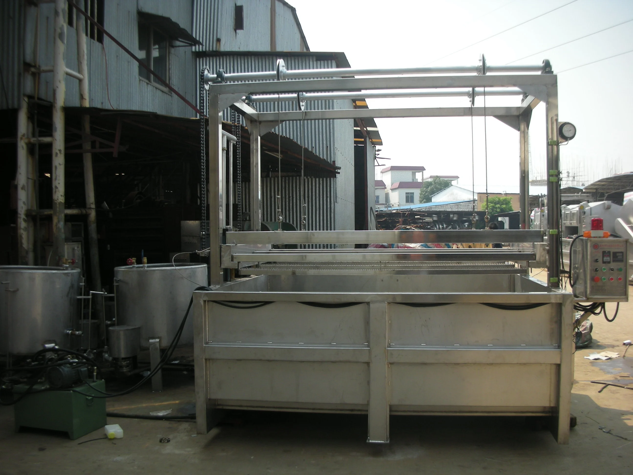 
High quality textile hanging finished product dyeing machine 