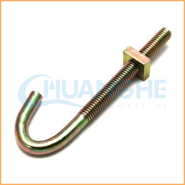 Factory Supply Threaded J Galvanized Hook Bolts Buy Threaded J